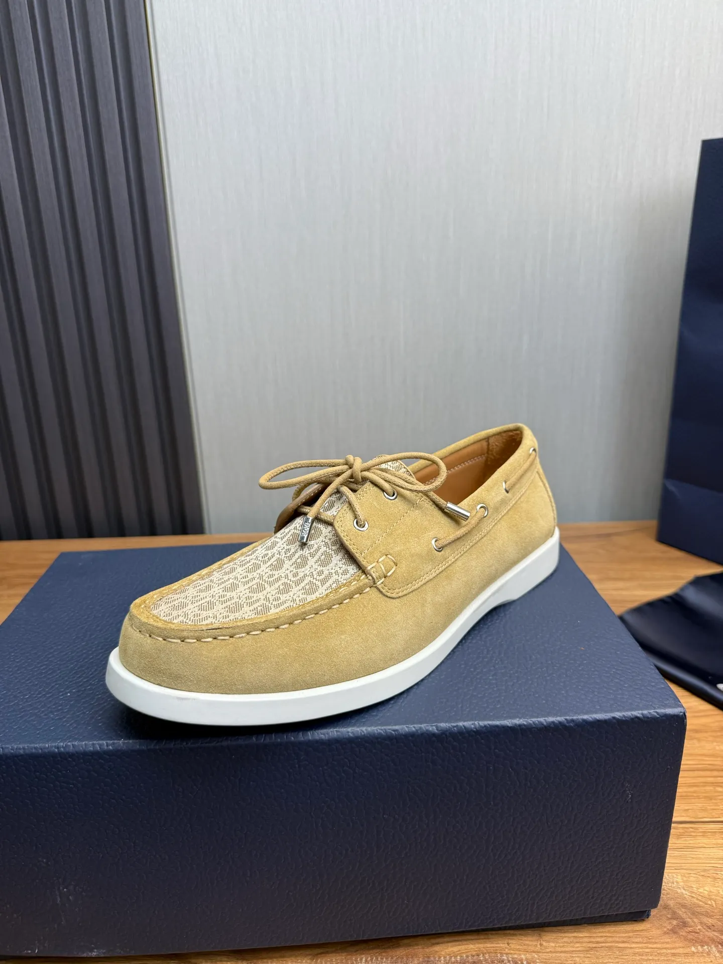 Men's shoes 💰560💰 [Dior Dior] Men's official website hot sale 🔥Imported frosted cowhide + cowhide lining. Original rubber wear-resistant outsole. High quality shipment ⬆️Code number 38-44, (45 customized)